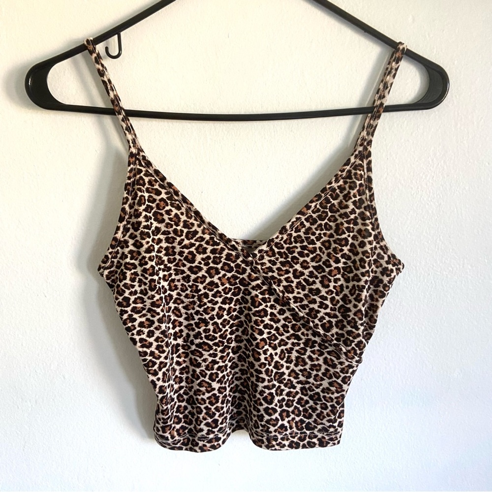 Urban Outfitters Cute Cheetah Print Crop Top